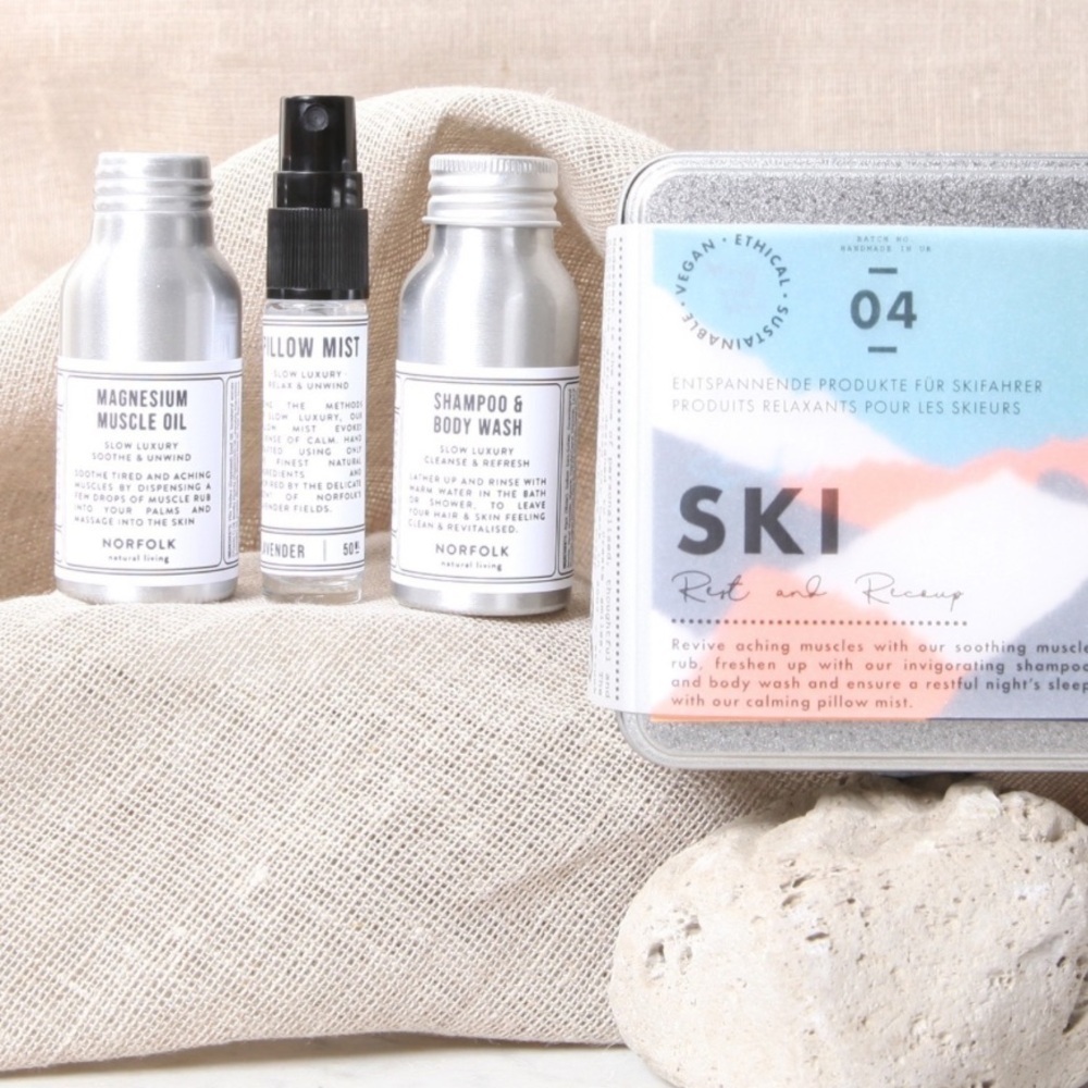 Ski Organic Handmade Recovery Kit Gift Set from Made & Sent